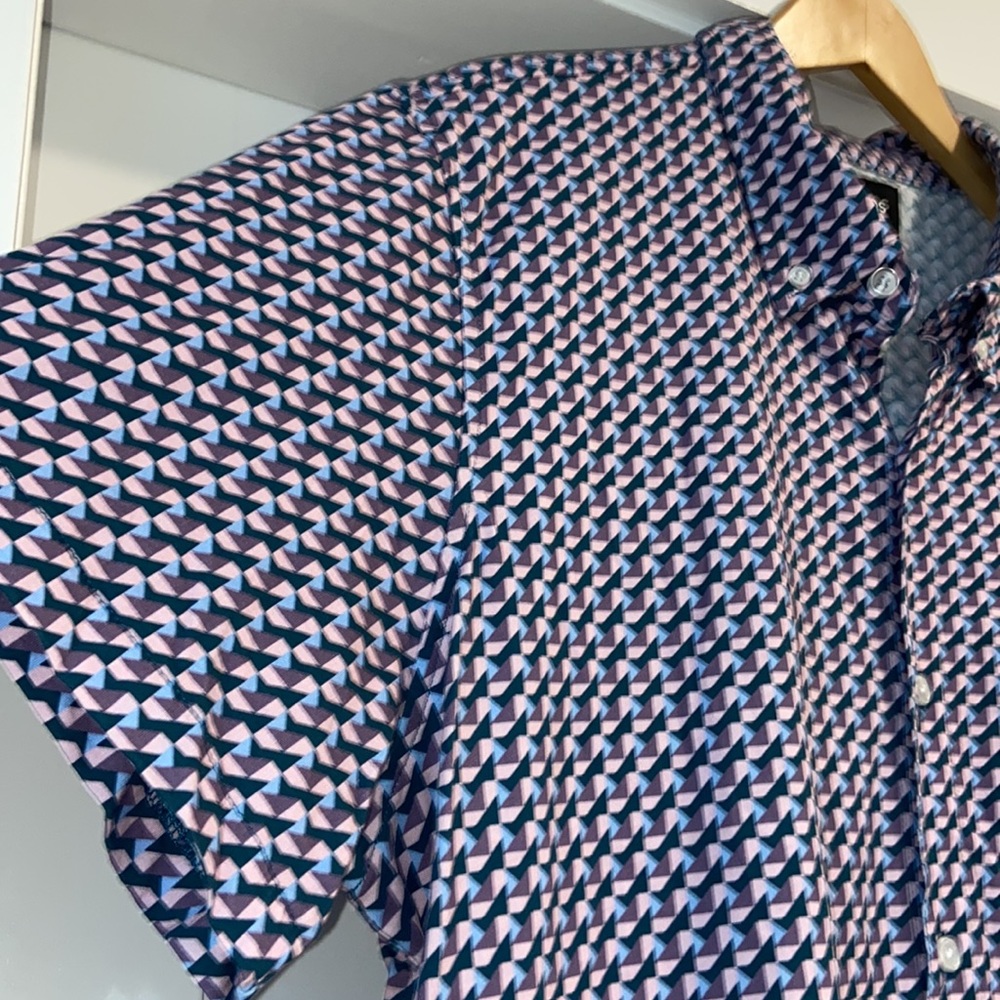 NEW Men’s Bonobos Short Sleeve Button Down - Picture 3 of 7